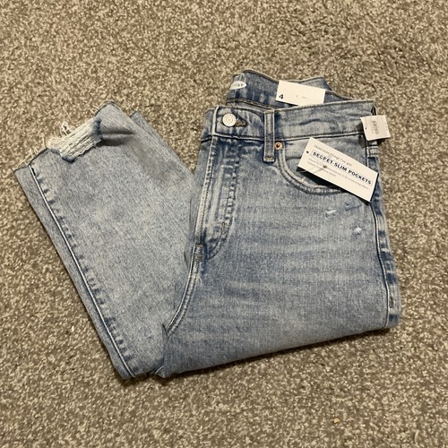 Old navy mid rise - navy, boyfriend