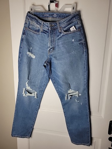 Old navy high rise straight - navy,