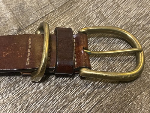 Vtg old navy brown - vtg, leather
